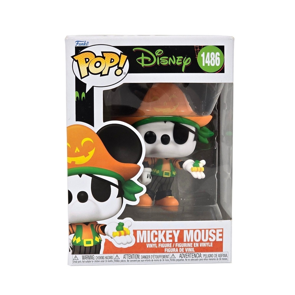Funko Pop Disney‎ Halloween Mickey Mouse 1486 Vinyl Figure Pirate Skeleton